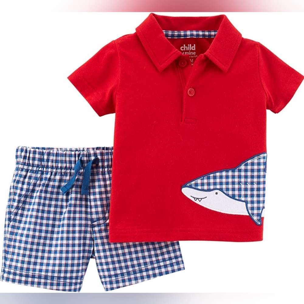 Bnwt toddler boy carters child of mine shorts set